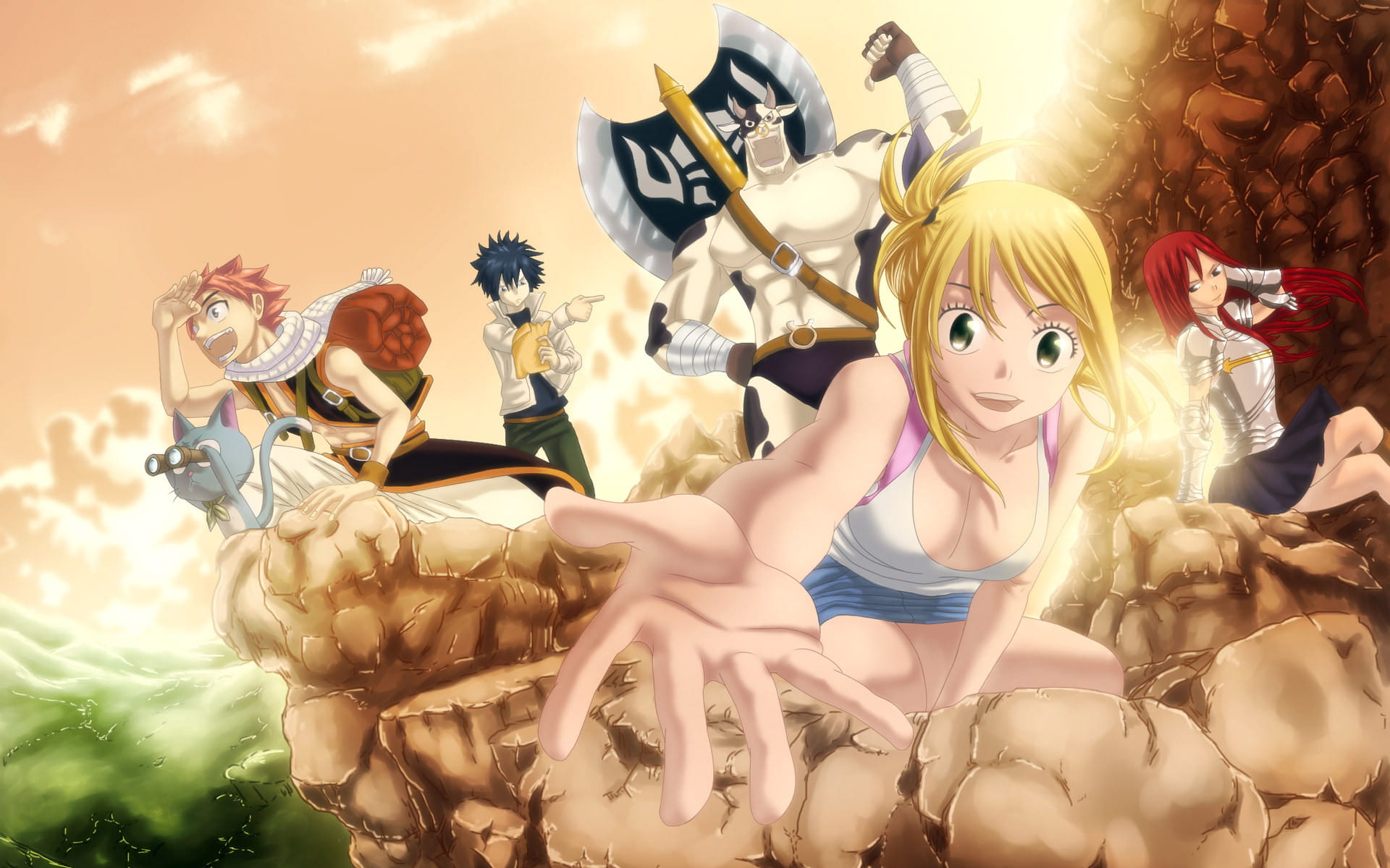 动画《妖精的尾巴》动漫高清电脑壁纸