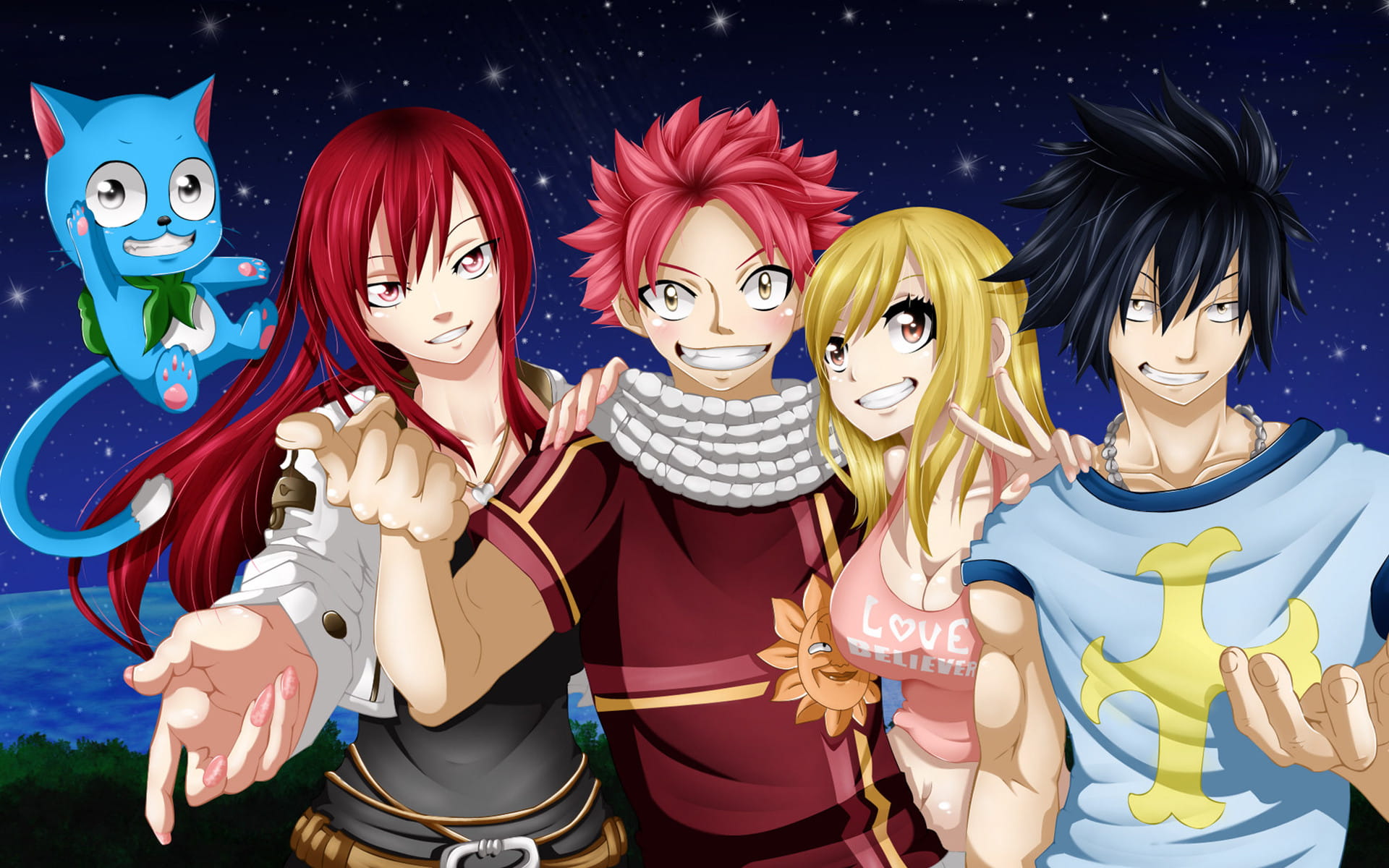 动画《妖精的尾巴》动漫高清电脑壁纸