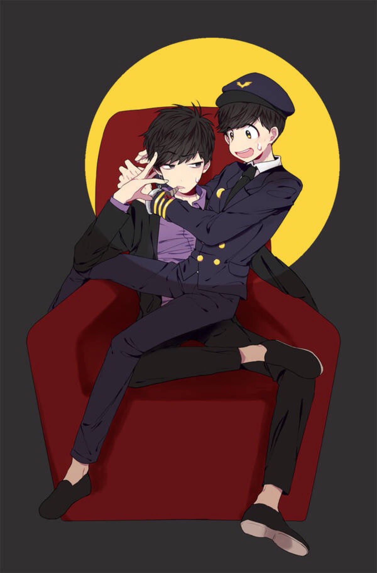 阿松同人创作系列手机壁纸图集(1)