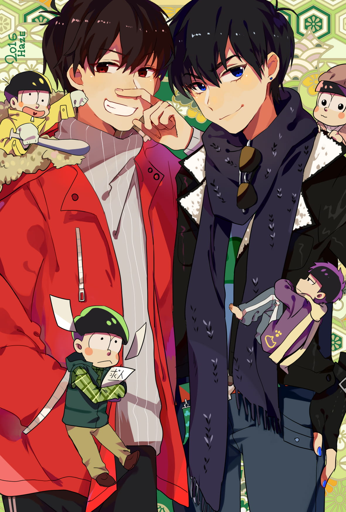 阿松同人创作系列手机壁纸图集(1)