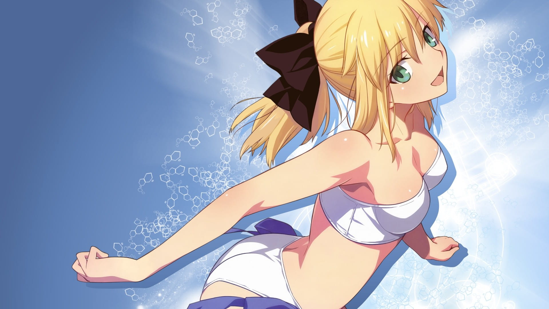 FATE吾王saber高清电脑壁纸下载