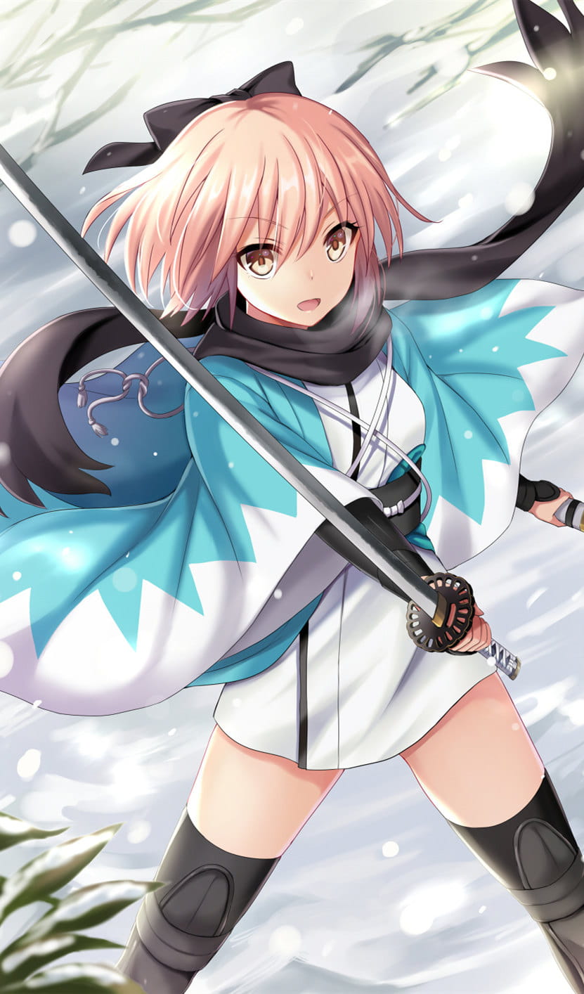 Fate 冲田总司 樱saber 安卓手机主题下载