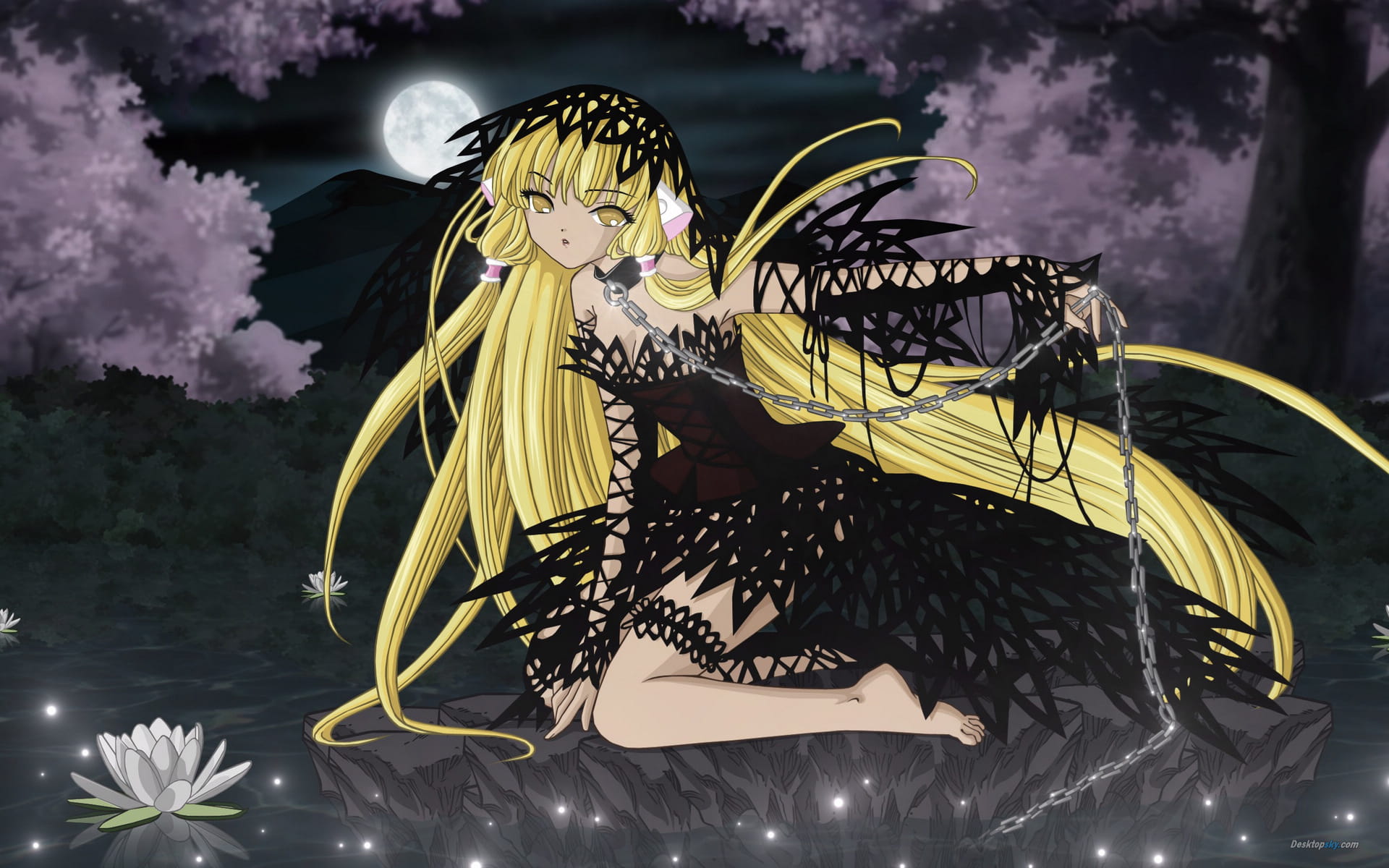 人型电脑天使心 温情高清电脑壁纸下载