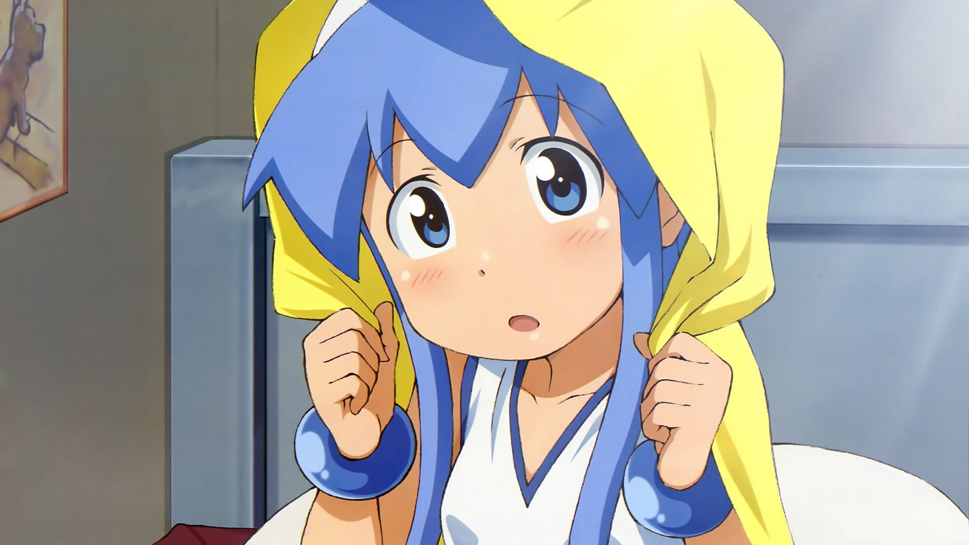 侵略!乌贼娘 高清电脑壁纸下载 的说