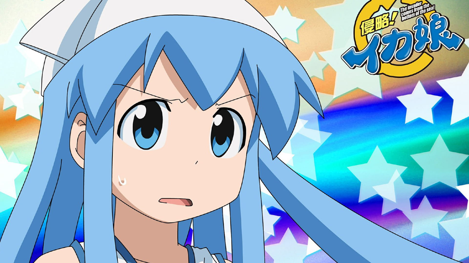 侵略!乌贼娘 高清电脑壁纸下载 的说