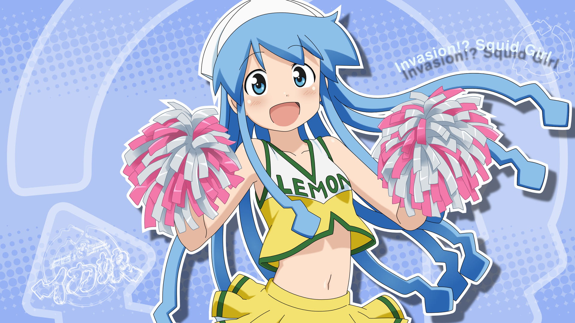 侵略!乌贼娘 高清电脑壁纸下载 的说