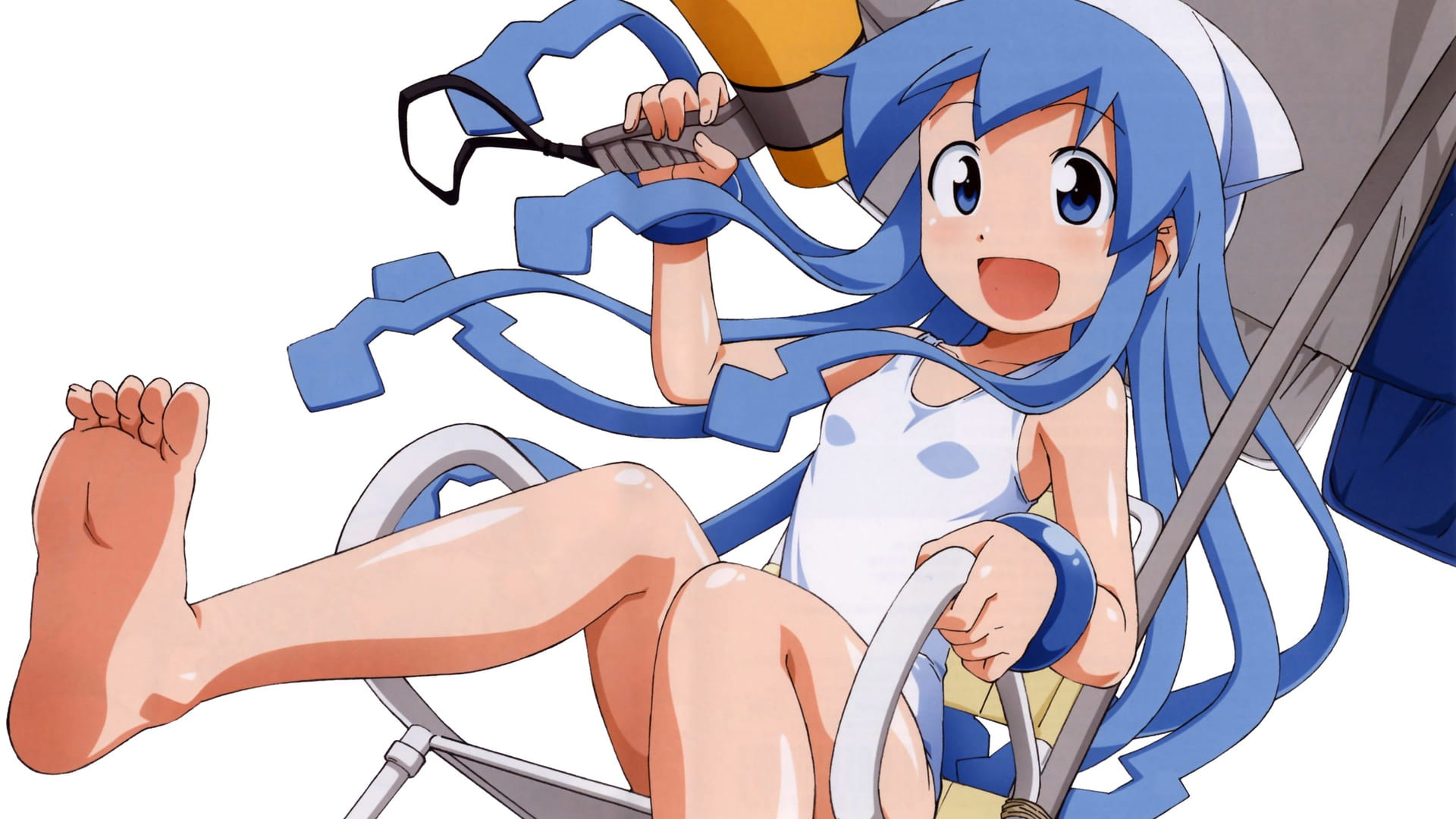 侵略!乌贼娘 高清电脑壁纸下载 的说