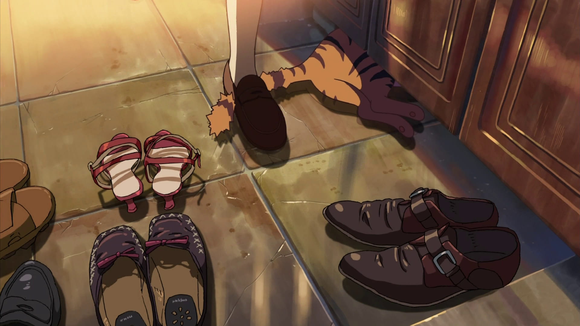 新海诚作品 猫的集会 动漫电脑壁纸下载