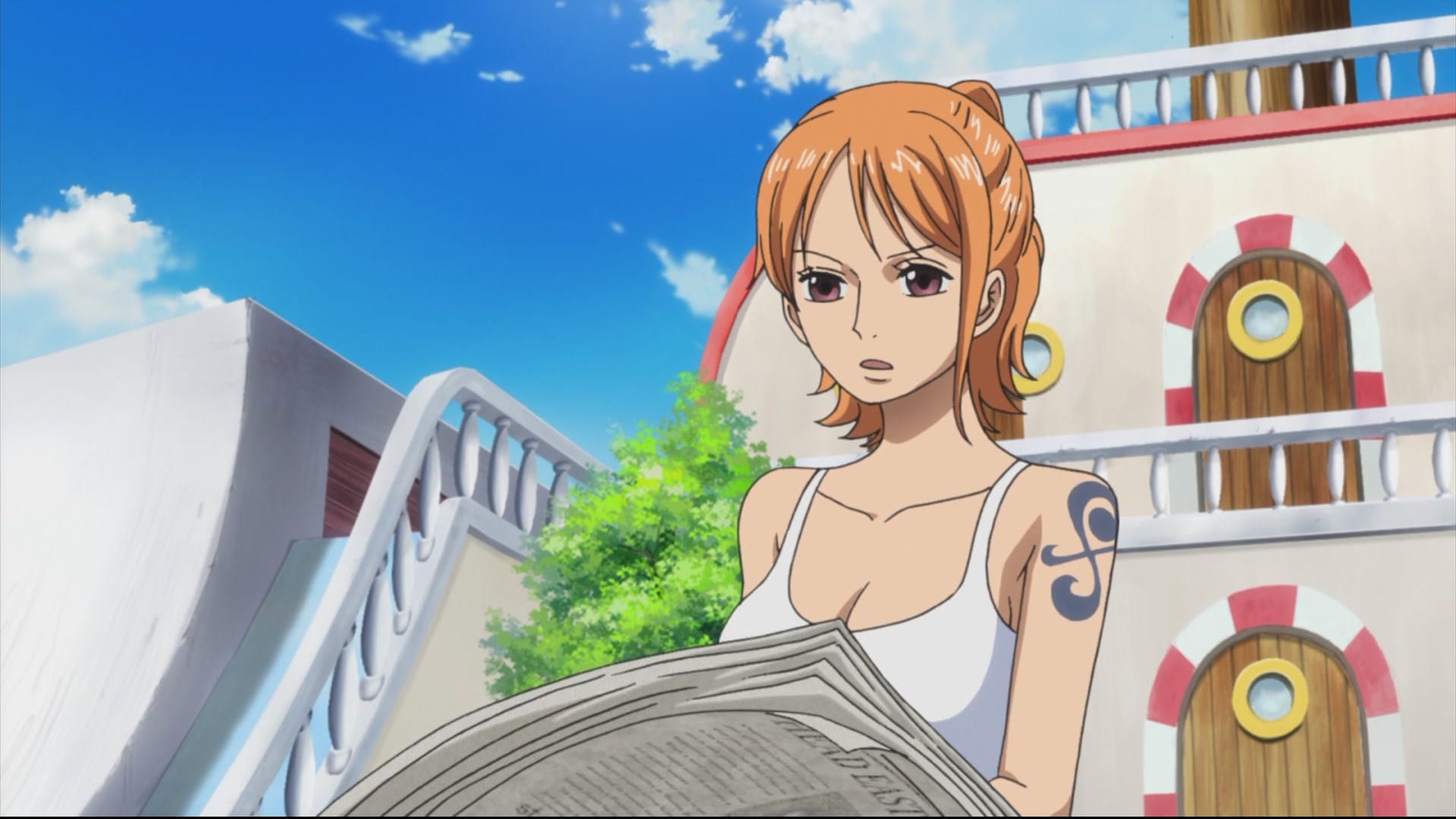 海贼王女海贼娜美高清电脑壁纸下载(1)