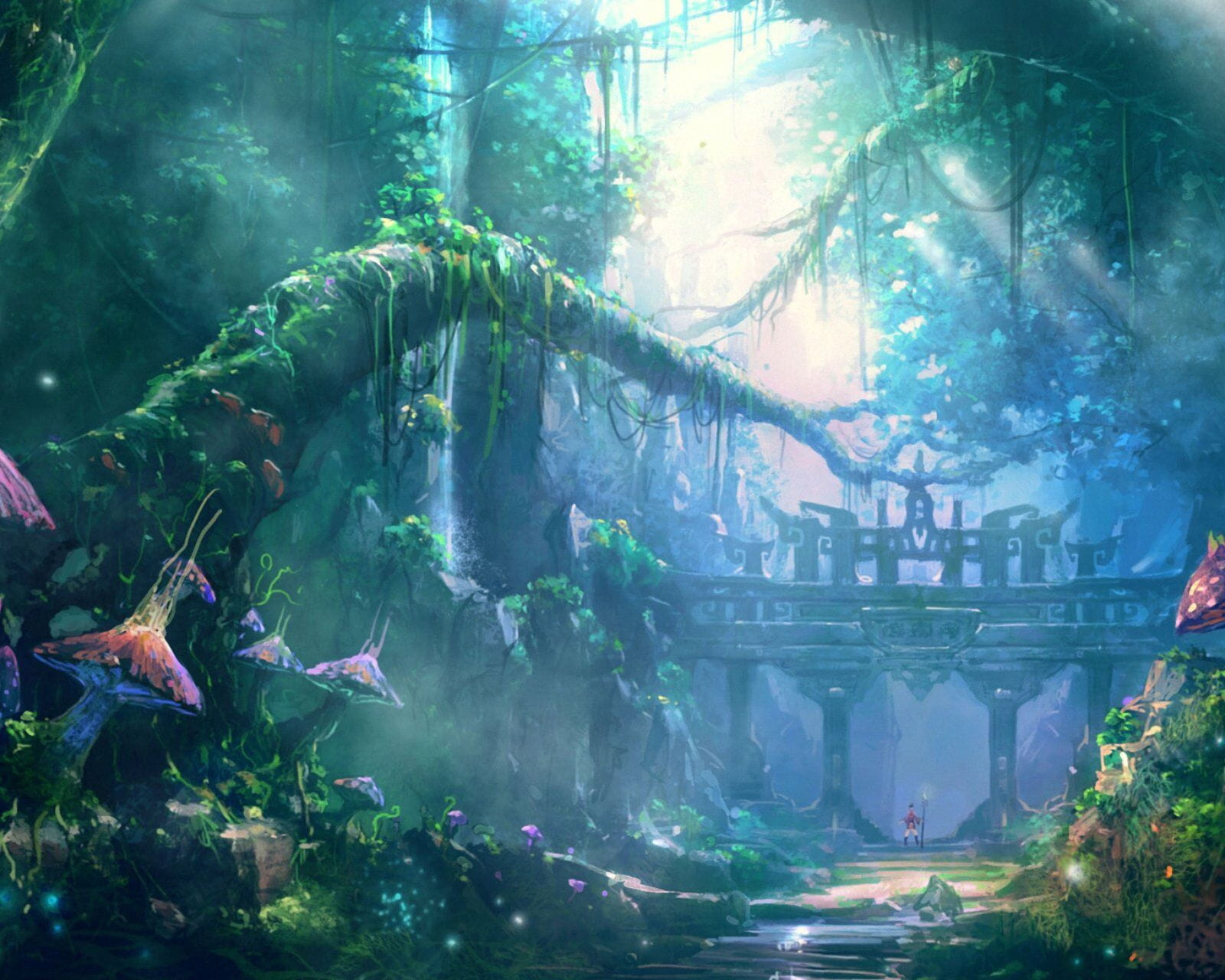 精美画质二次元风景图 滚动手机壁纸(1)