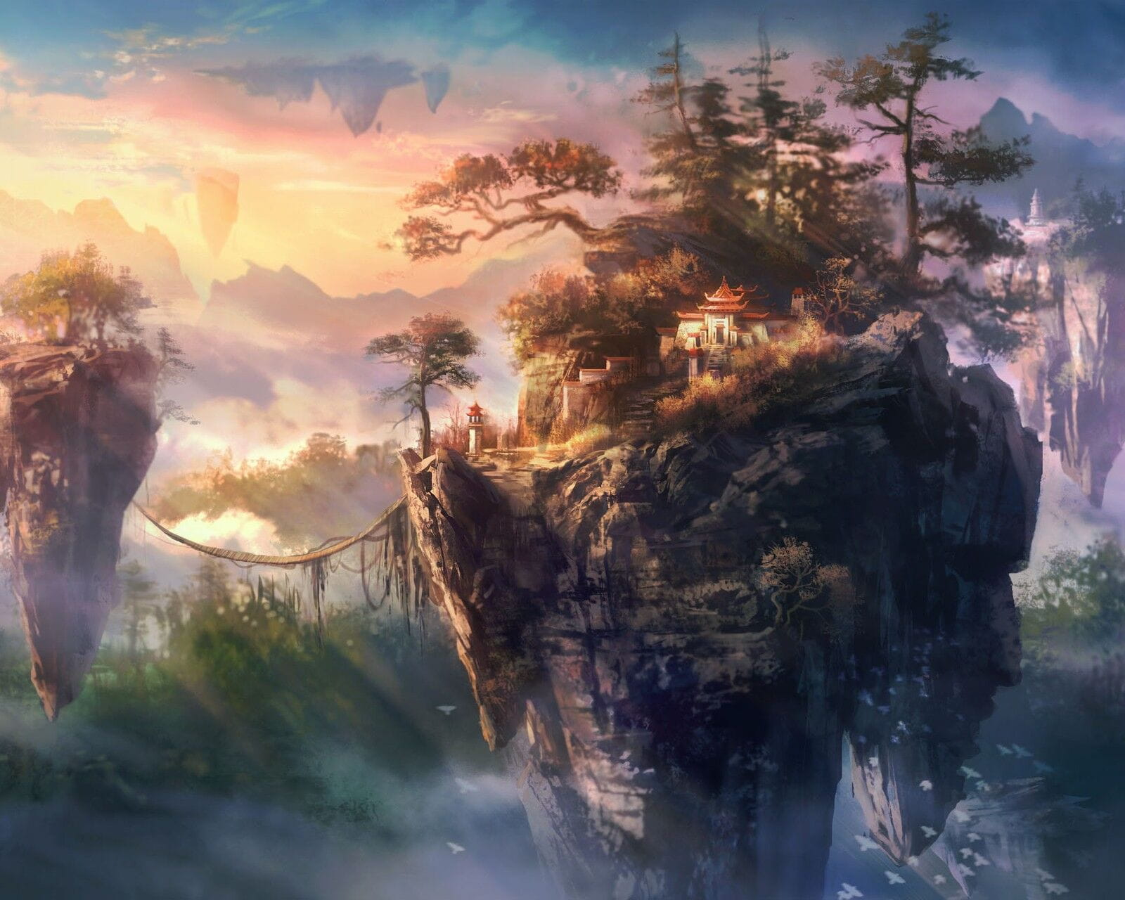 精美画质二次元风景图 滚动手机壁纸(1)