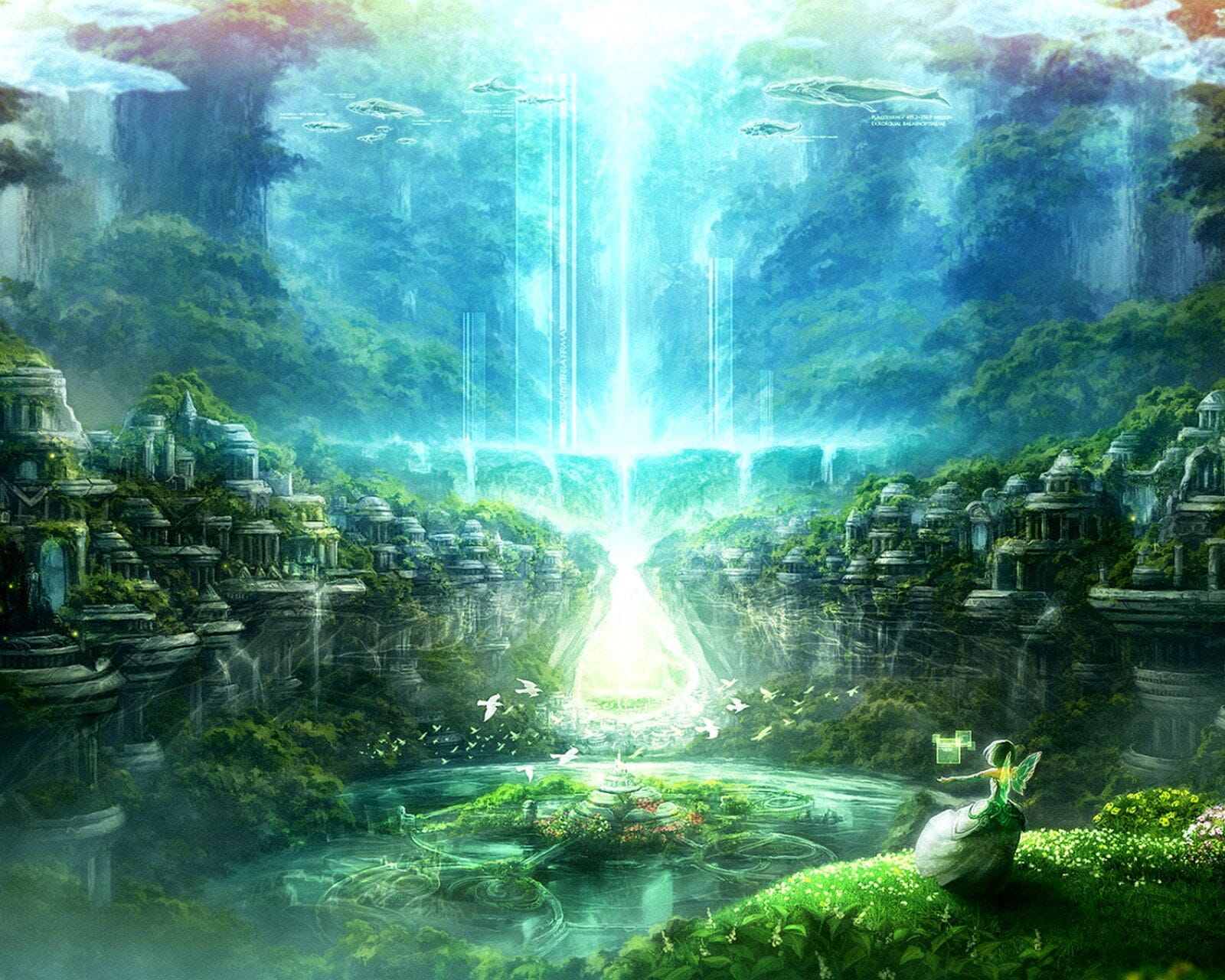 精美画质二次元风景图 滚动手机壁纸(1)