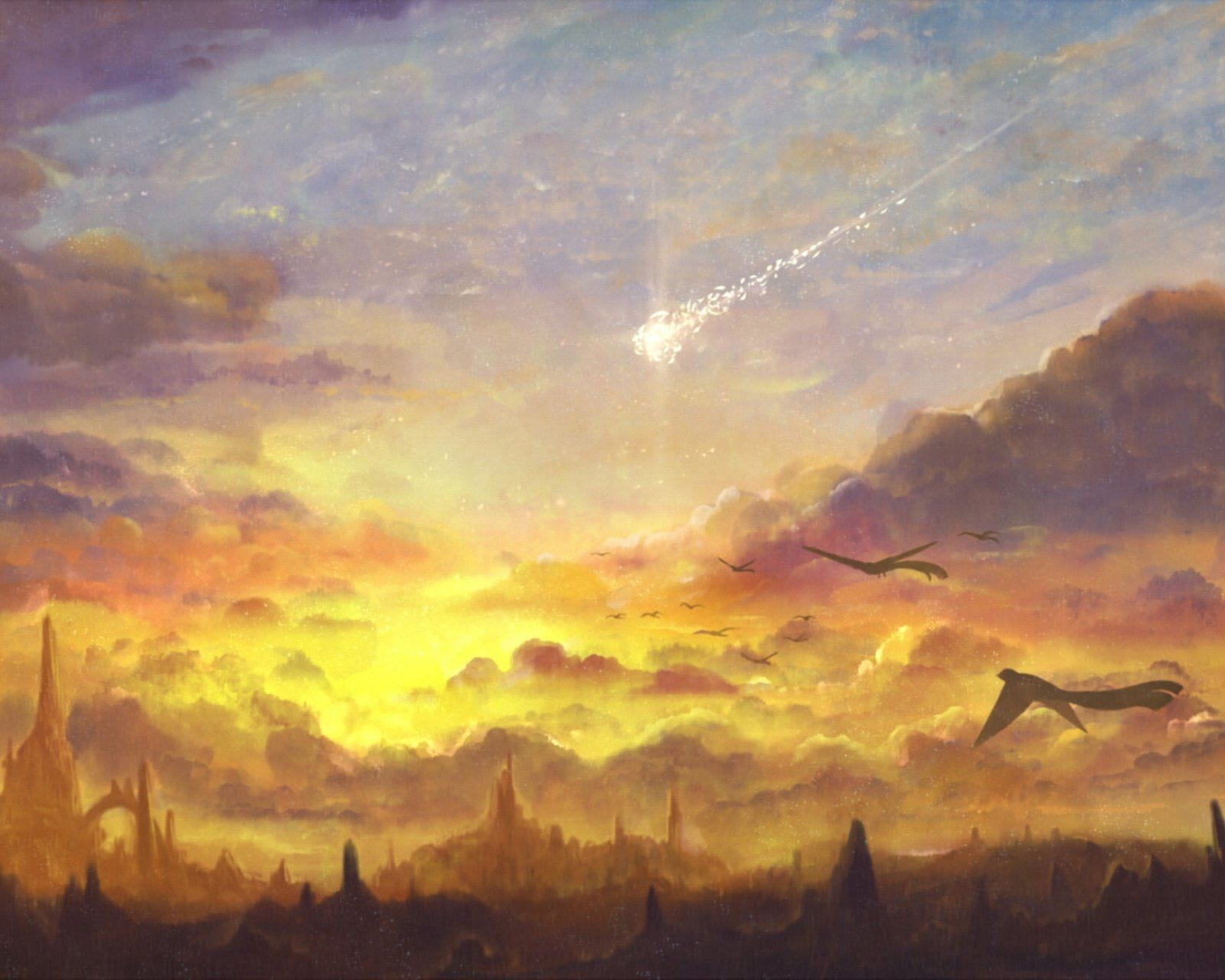 精美画质二次元风景图 滚动手机壁纸(1)