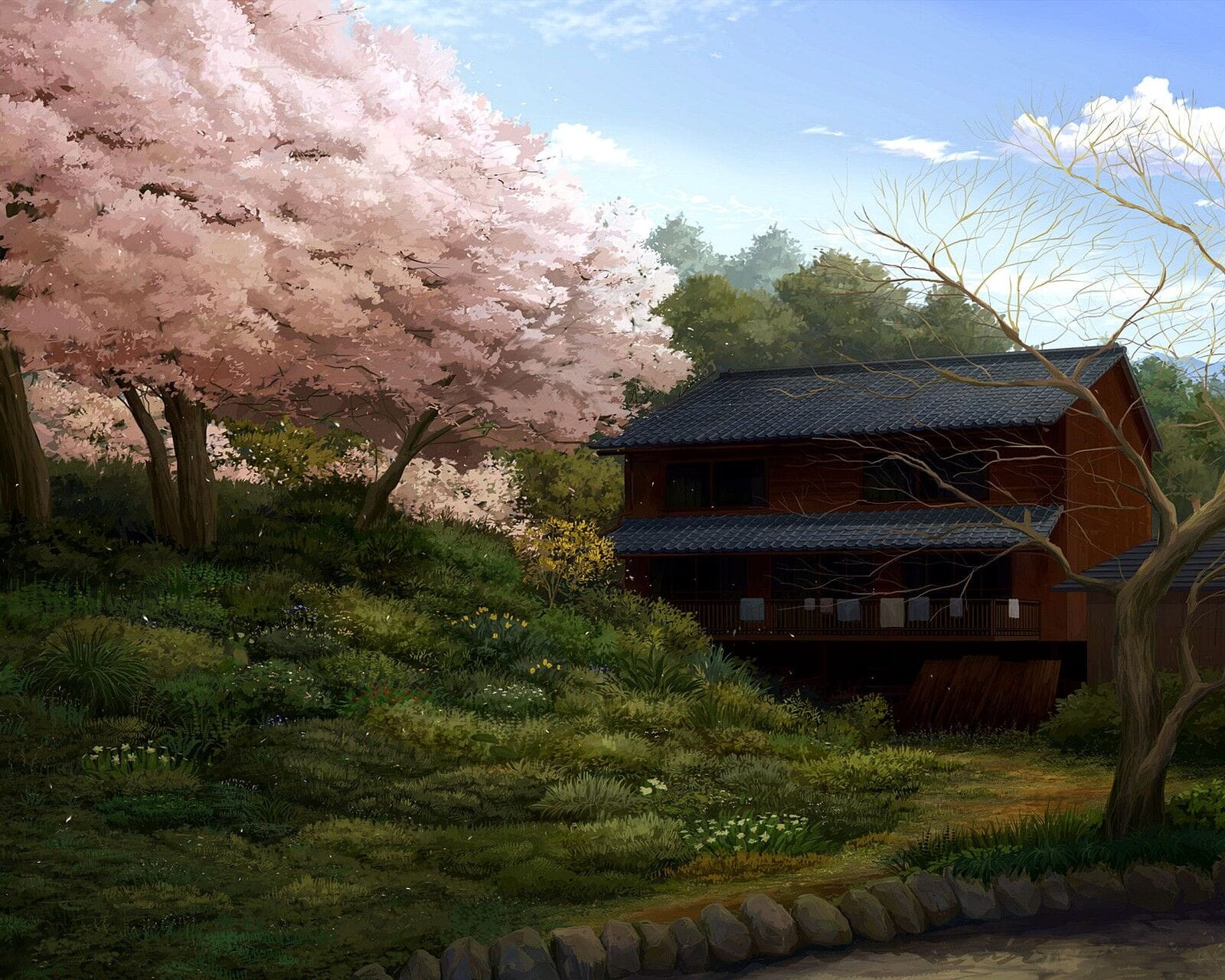 精美画质二次元风景图 滚动手机壁纸(1)