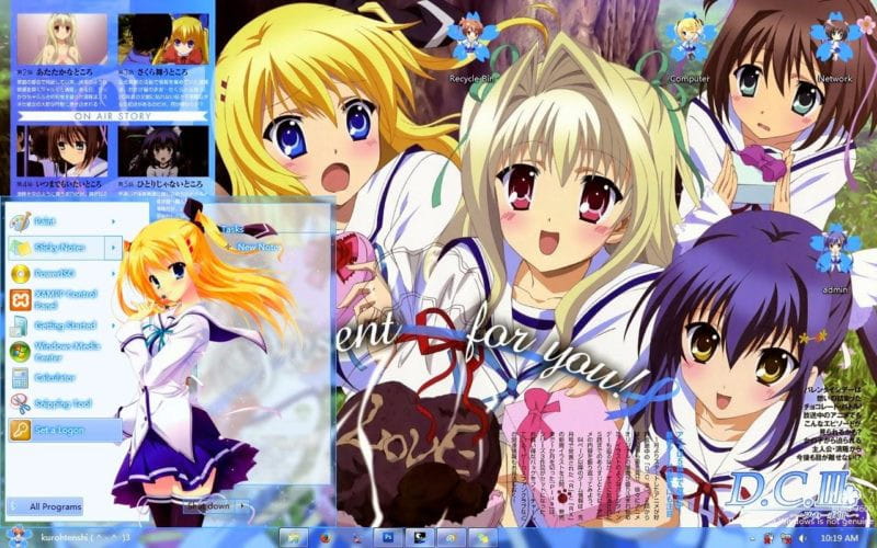 初音岛3（Da Capo III）win7电脑主题下载