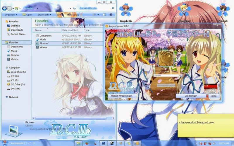 初音岛3（Da Capo III）win7电脑主题下载