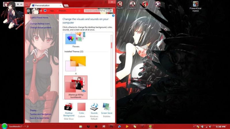 斩妹 斩·赤红之瞳!win8.1主题下载