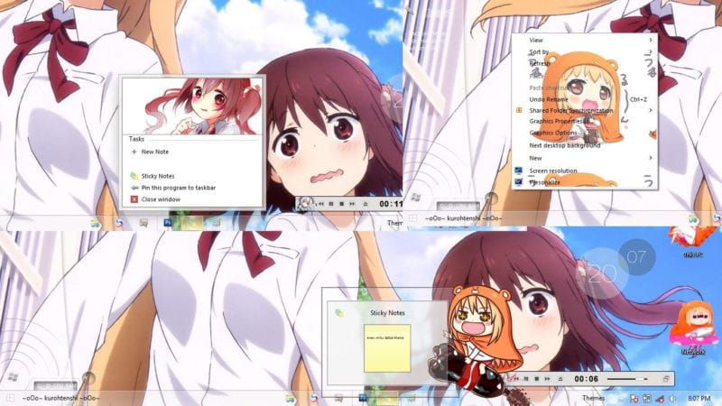 干物妹!小埋 超萌动漫 win8.1电脑主题下载