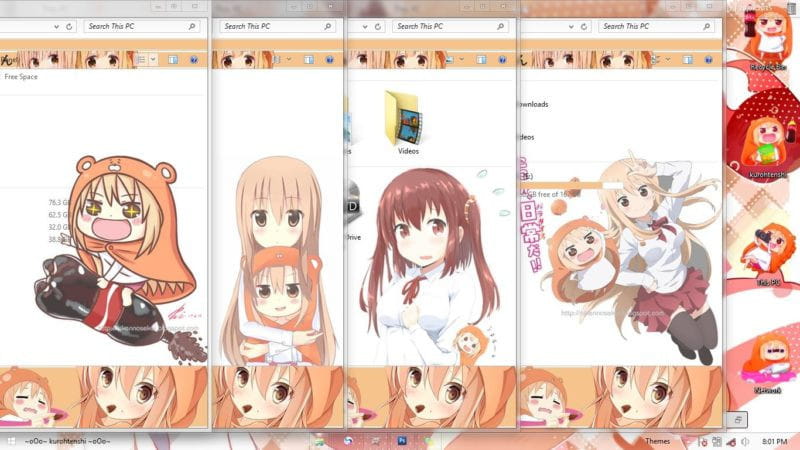 干物妹!小埋 超萌动漫 win8.1电脑主题下载