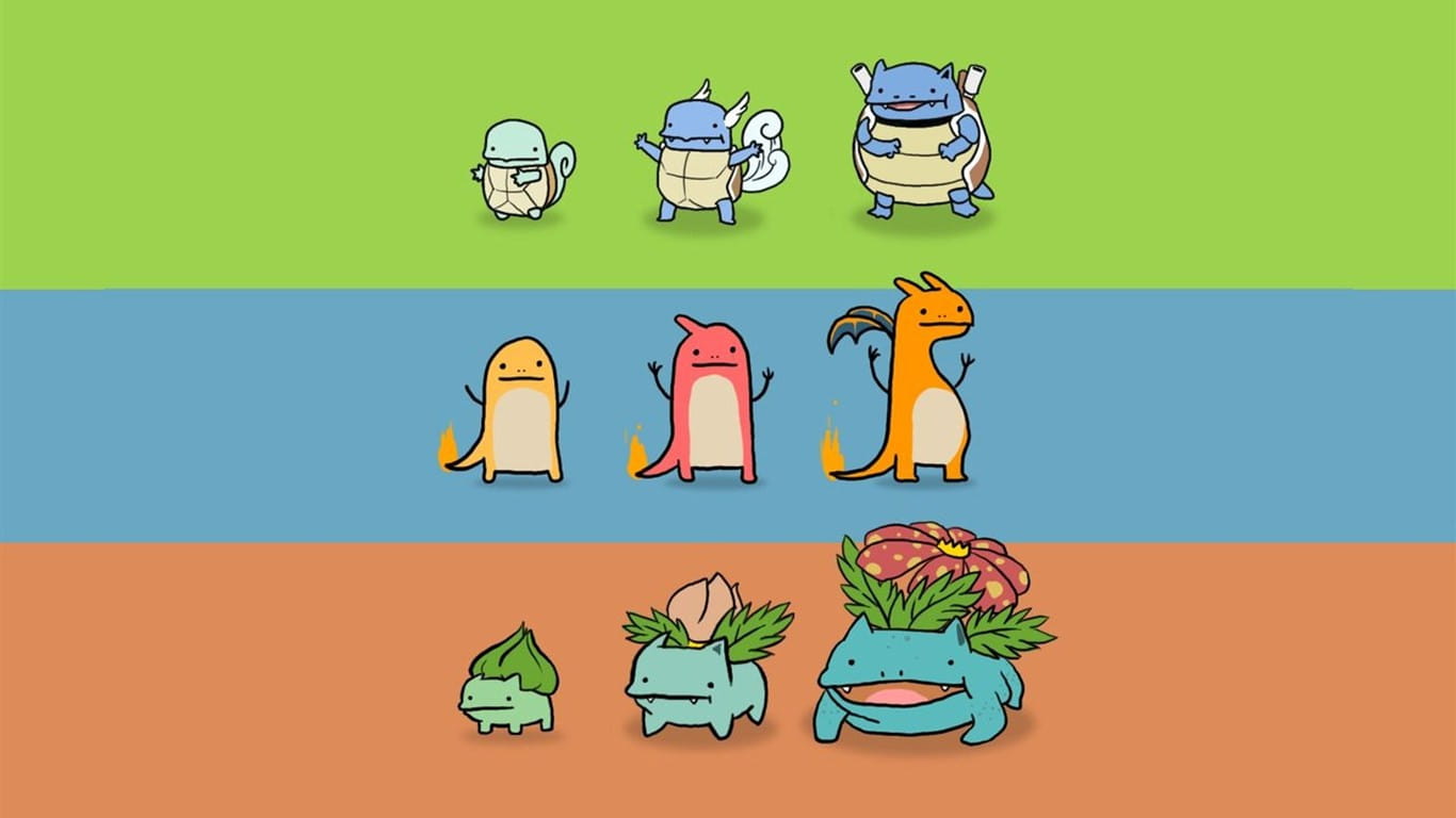 日本动漫口袋妖怪高清电脑壁纸下载(1)