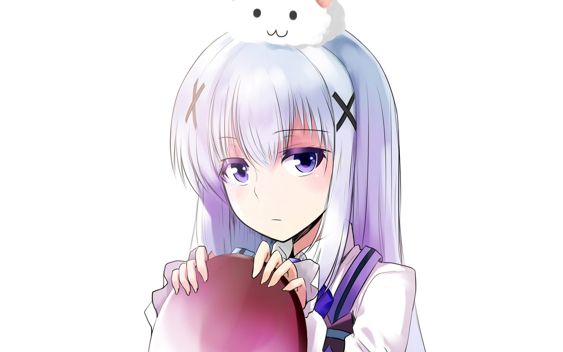 请问您今天要来点兔子吗动漫高清电脑桌面壁纸(1)