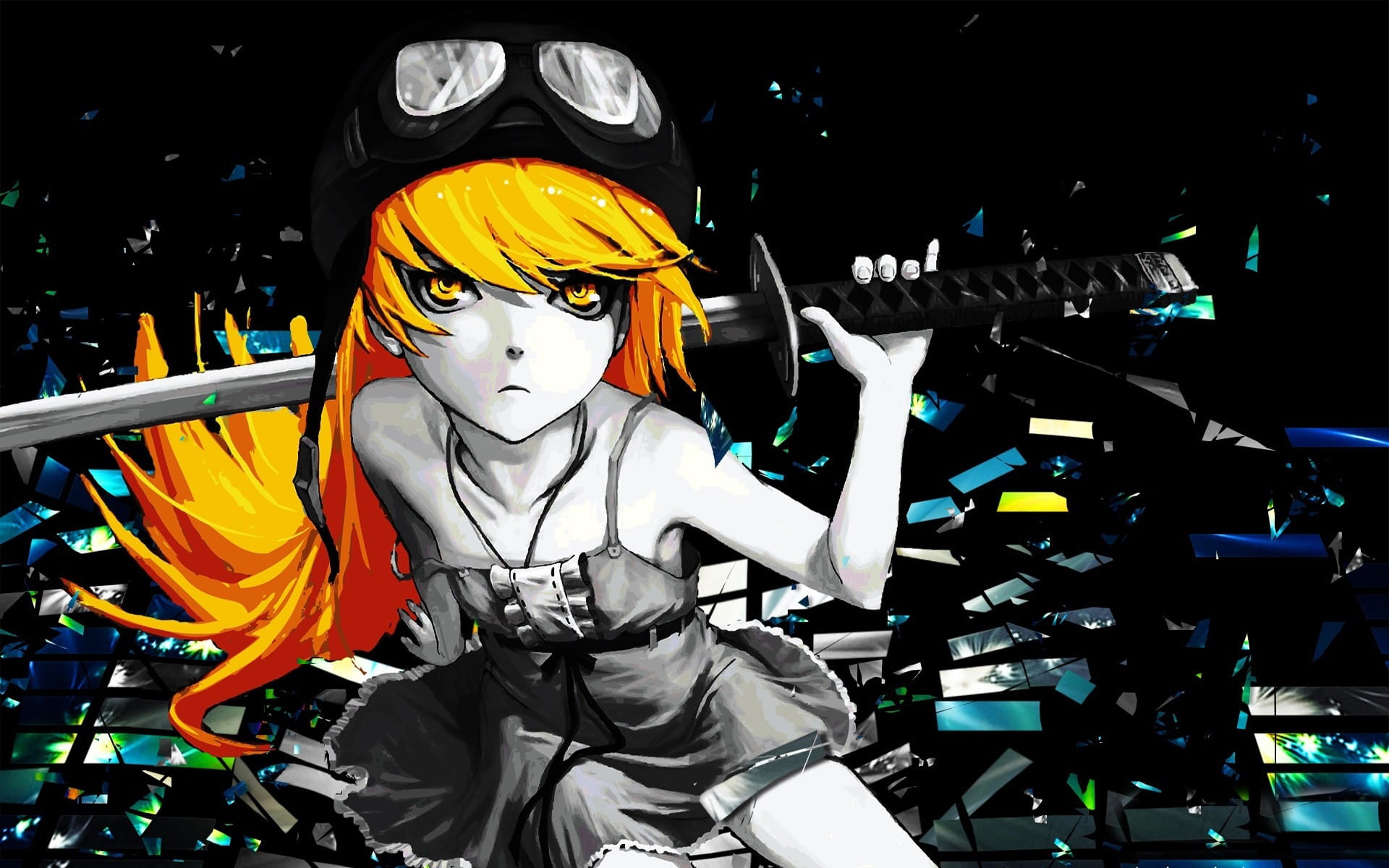 日本动漫《伪物语》动漫高清电脑桌面壁纸(1)