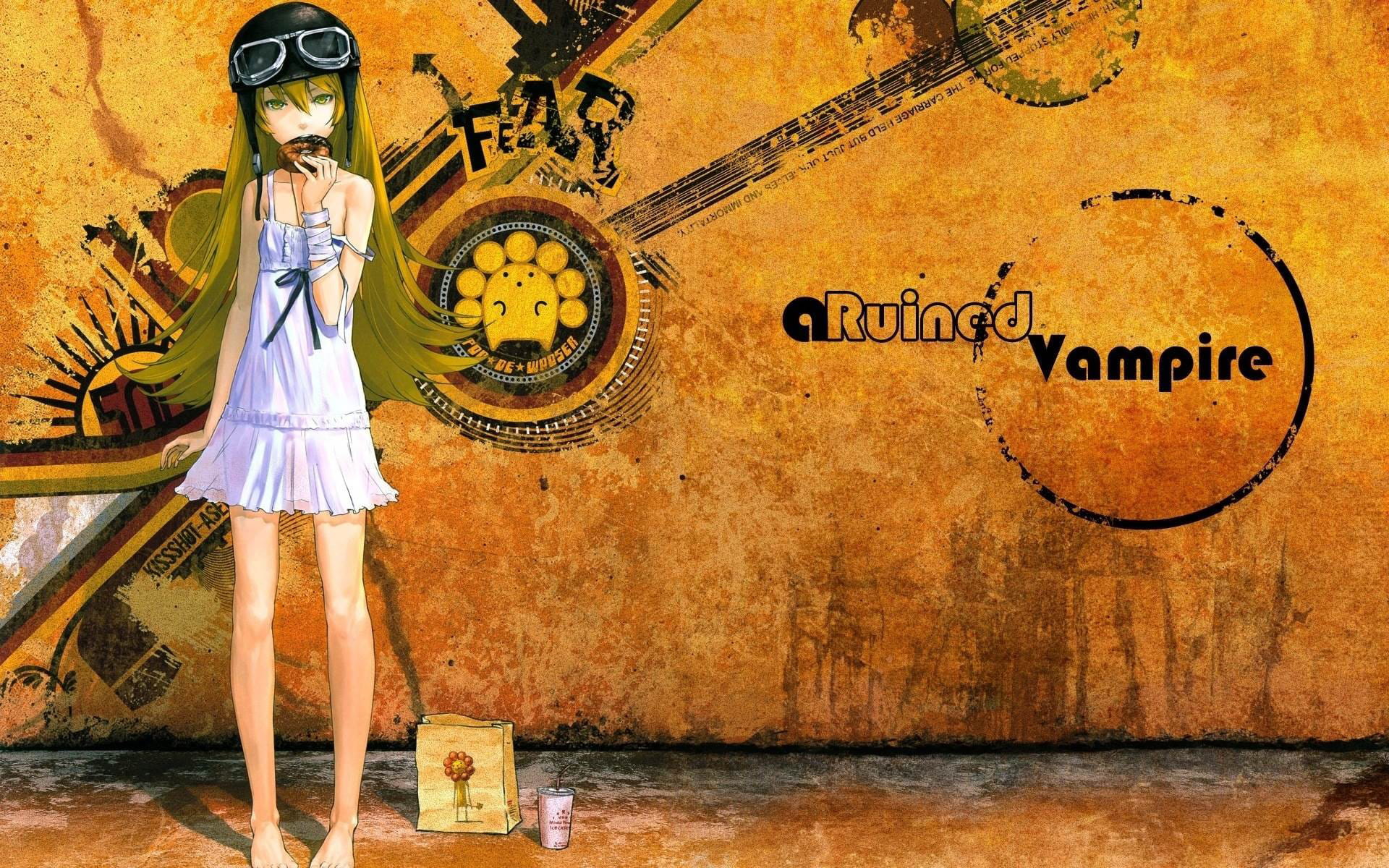 日本动漫《伪物语》动漫高清电脑桌面壁纸(1)