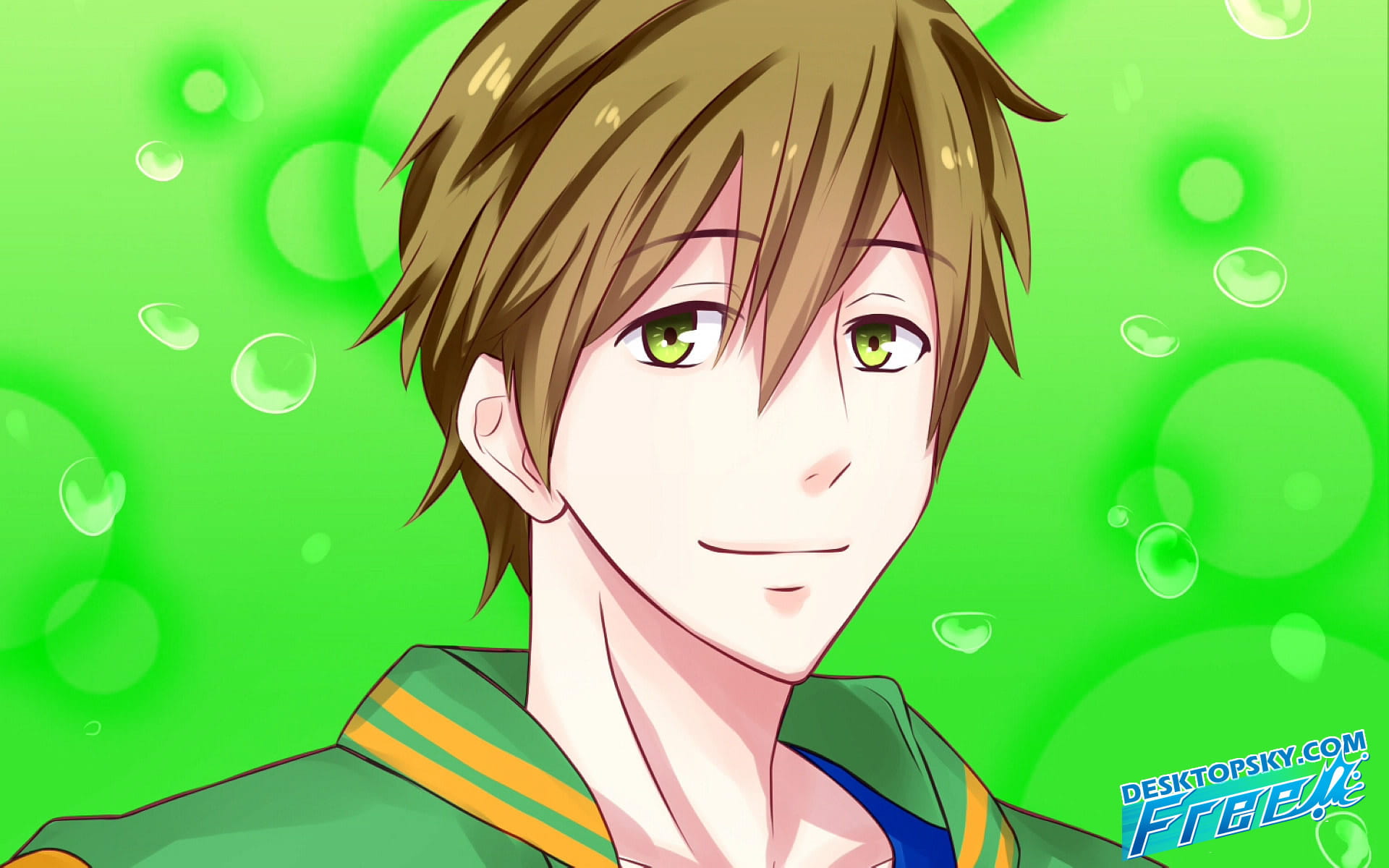 Free男子游泳部高清动漫桌面壁纸(二)(1)