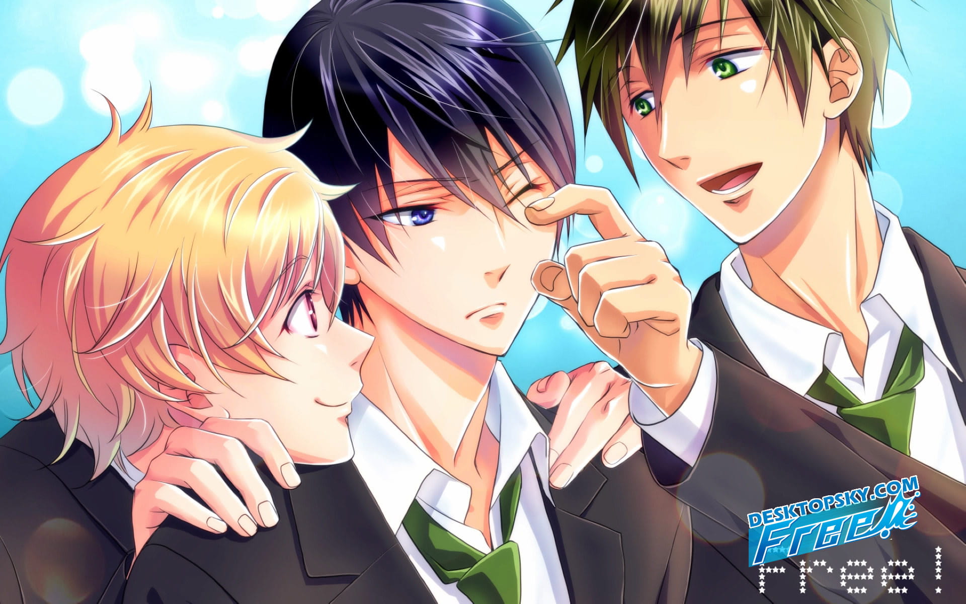 Free男子游泳部高清动漫桌面壁纸(一)(1)