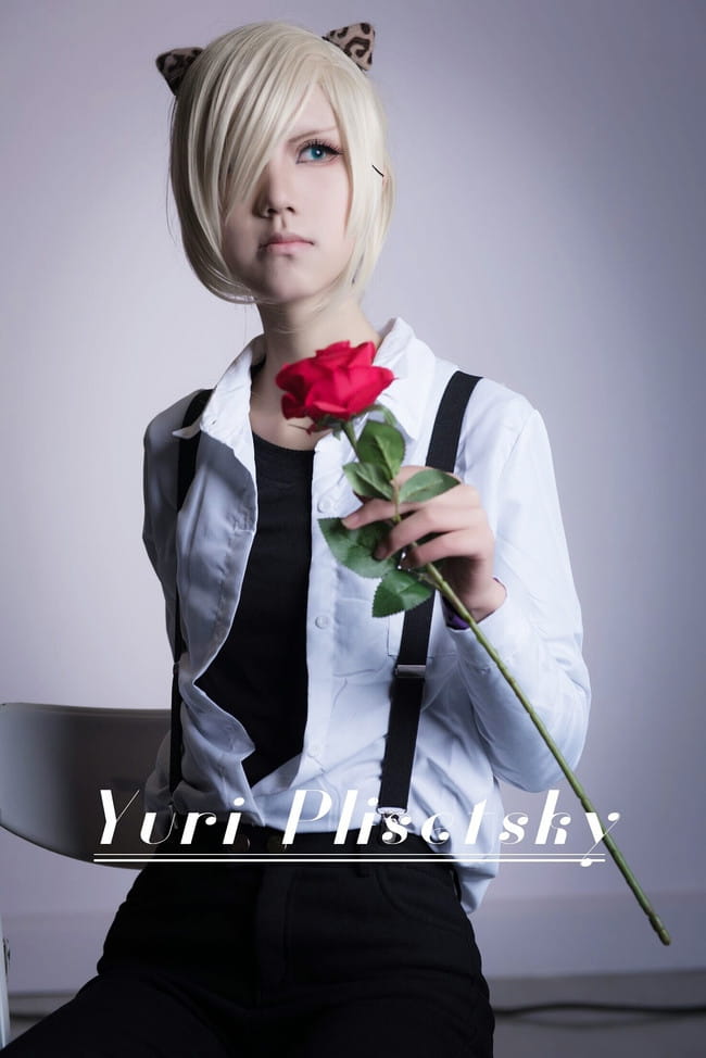冰上的尤里 尤里·普利赛提 超可爱cosplay场照(1)