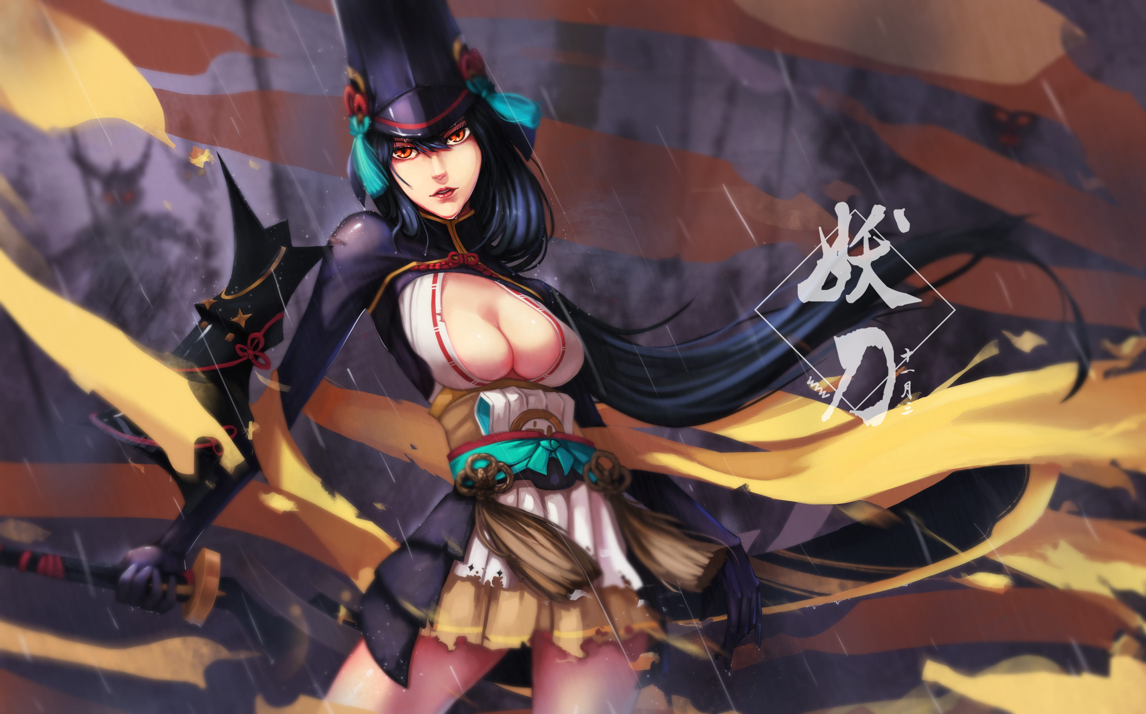 阴阳师同人插画 电脑桌面壁纸(1)