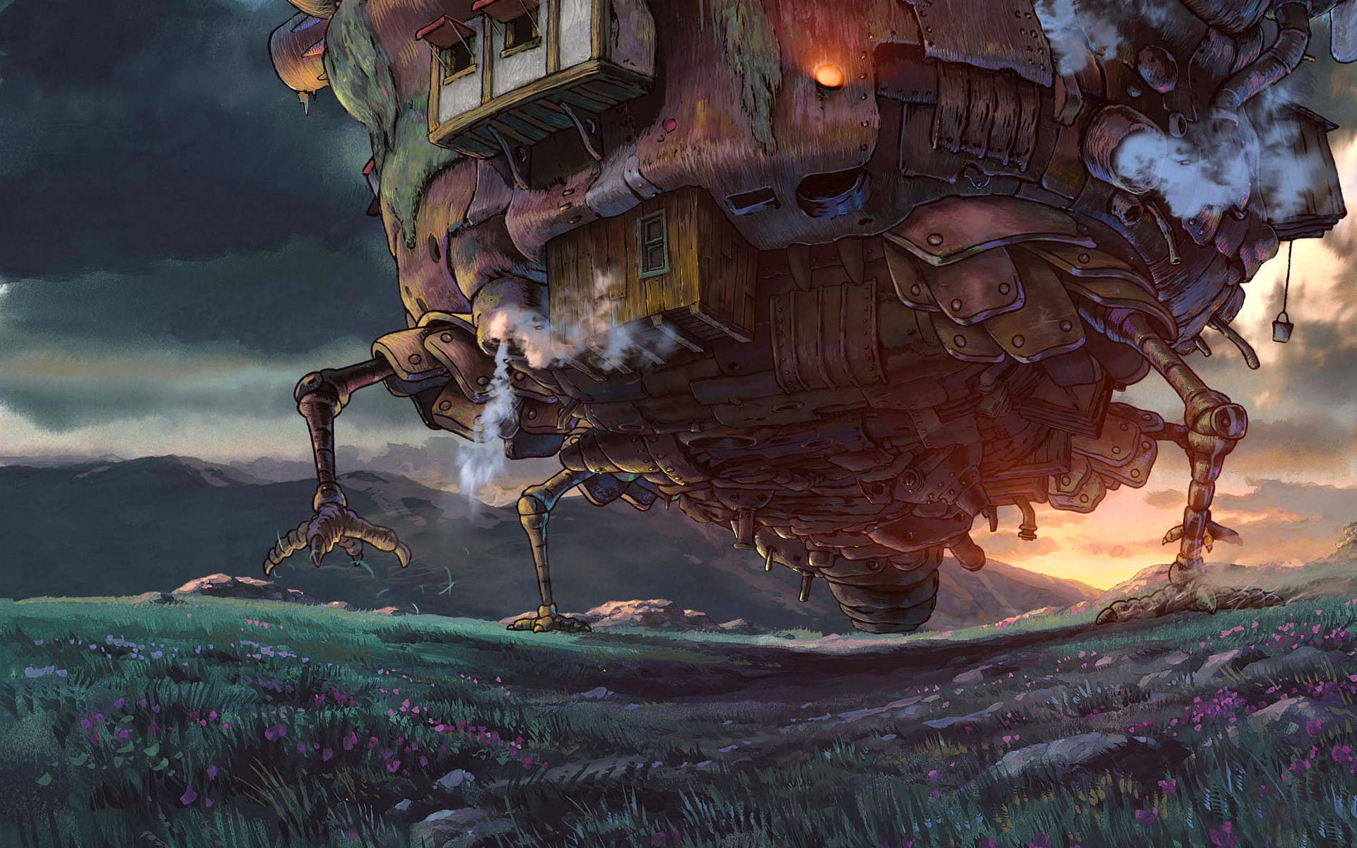 哈尔的移动城堡 动漫电脑壁纸下载(1)