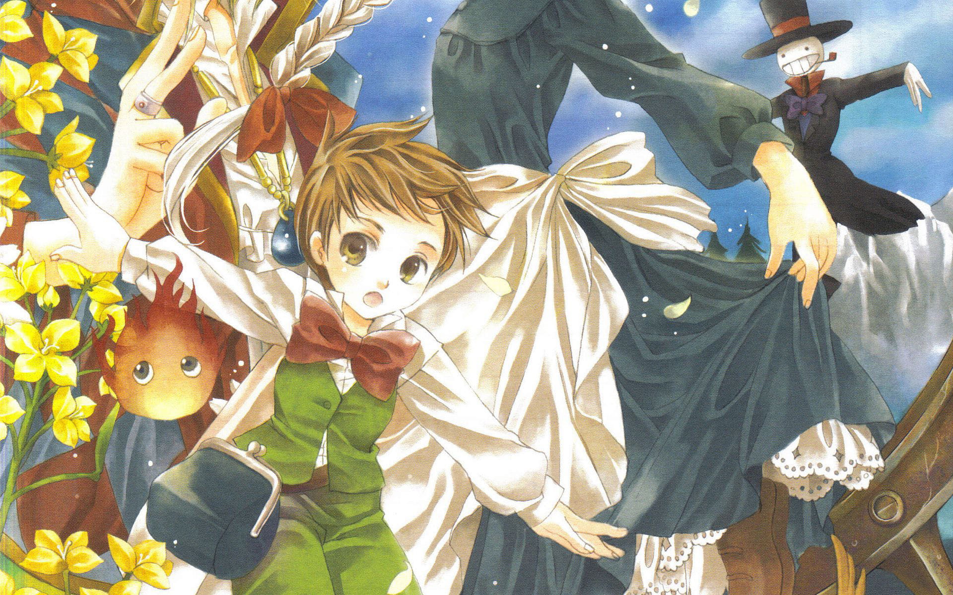 哈尔的移动城堡 动漫电脑壁纸下载(1)