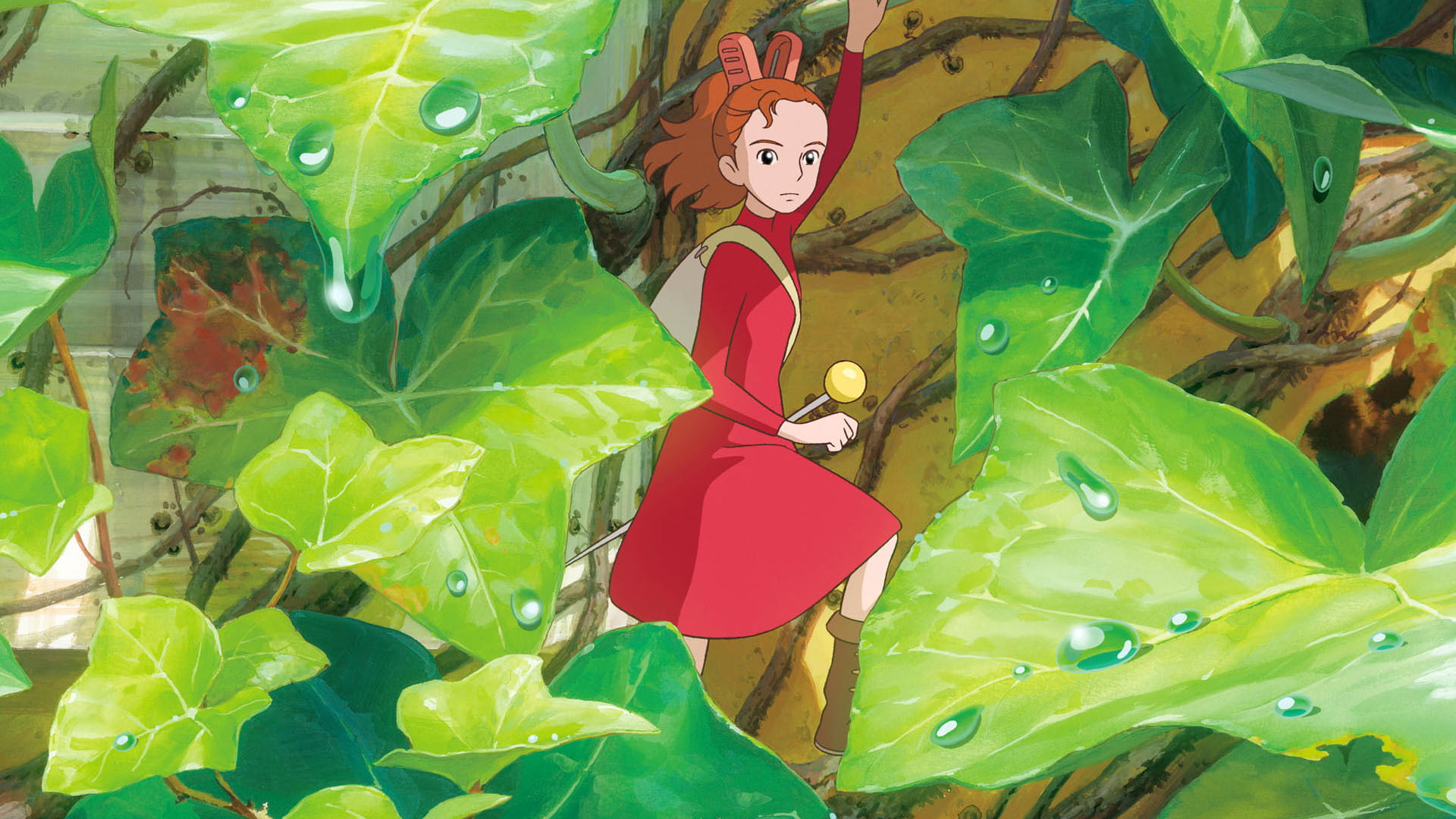 借东西的小人阿莉埃蒂高清动漫电脑壁纸(1)