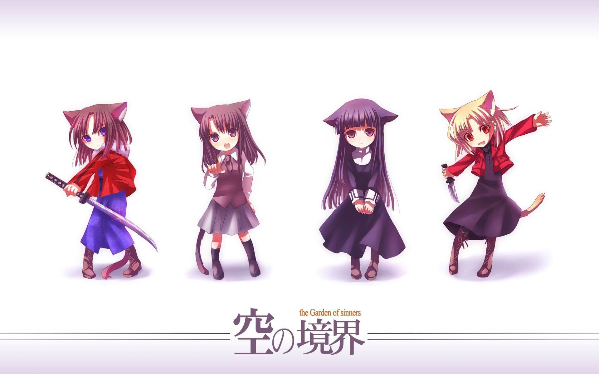 空之境界 两仪式 高清动漫电脑桌面壁纸(1)