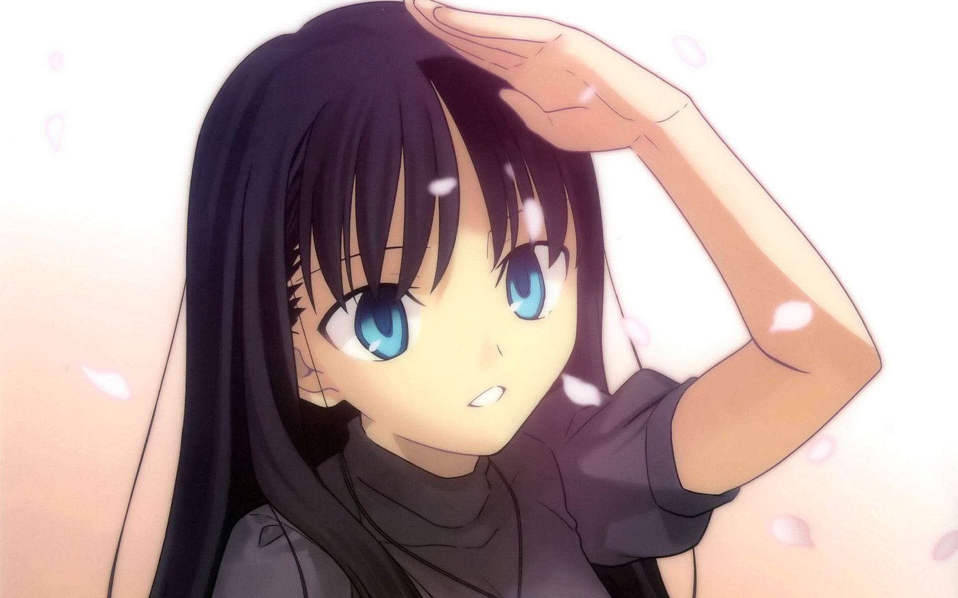 空之境界 两仪式 高清动漫电脑桌面壁纸(1)