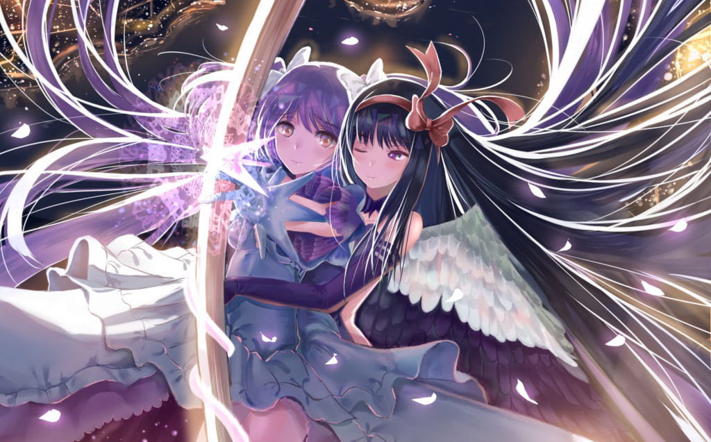 园神降临 魔法少女小圆电脑桌面壁纸(1)