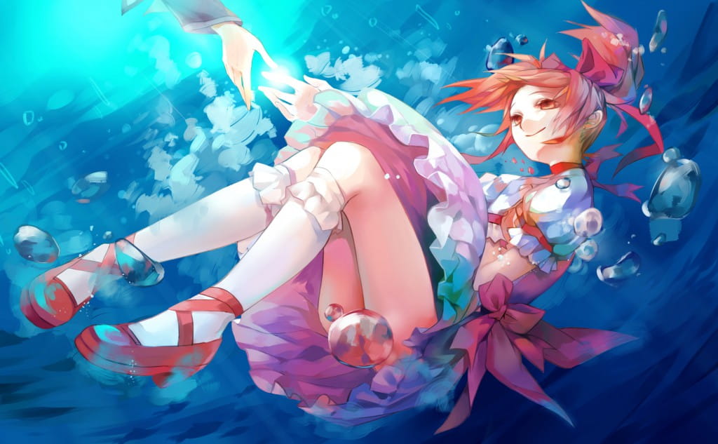 园神降临 魔法少女小圆电脑桌面壁纸(1)