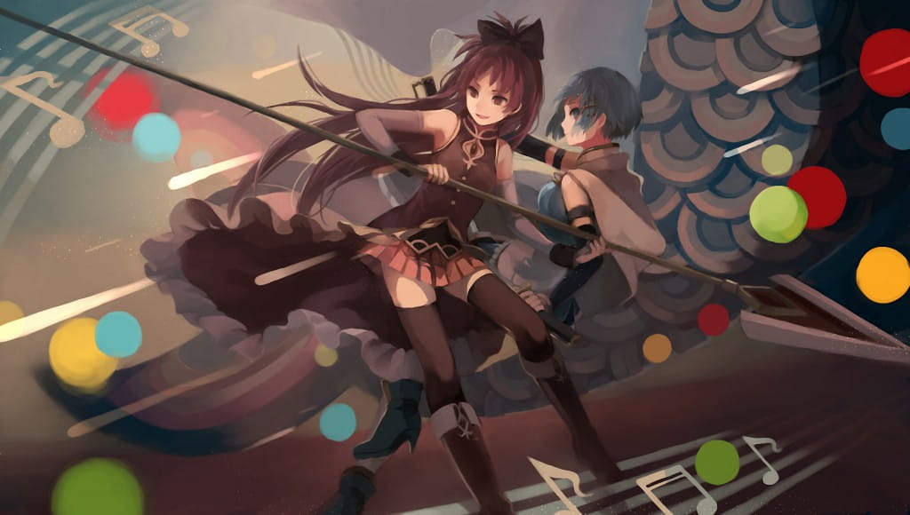 园神降临 魔法少女小圆电脑桌面壁纸(1)