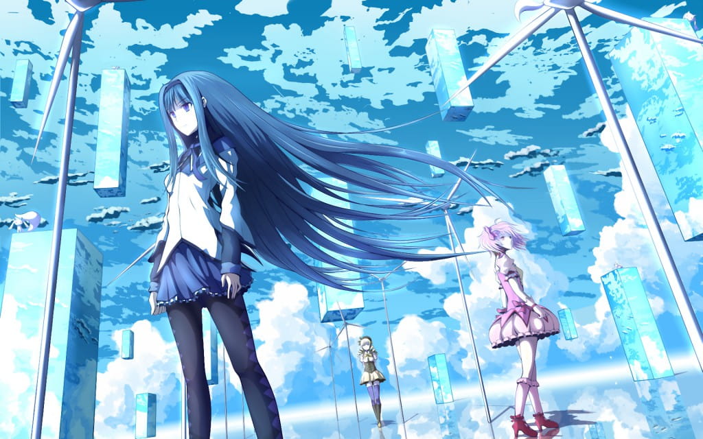 不平凡的少女们 魔法小女小圆桌面壁纸(1)