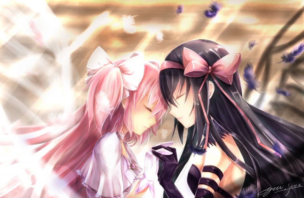 不平凡的少女们 魔法小女小圆桌面壁纸(1)