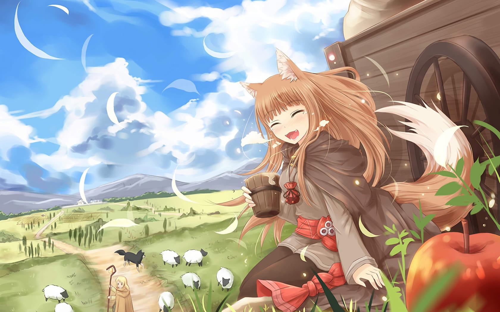 狼与香辛料 狼少女赫萝狼与香辛料(1)