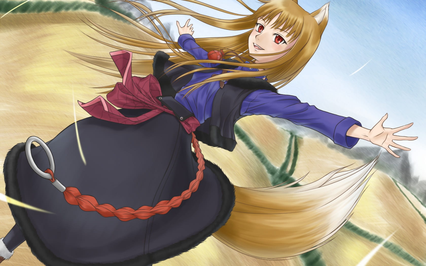 狼与香辛料 狼少女赫萝狼与香辛料(1)