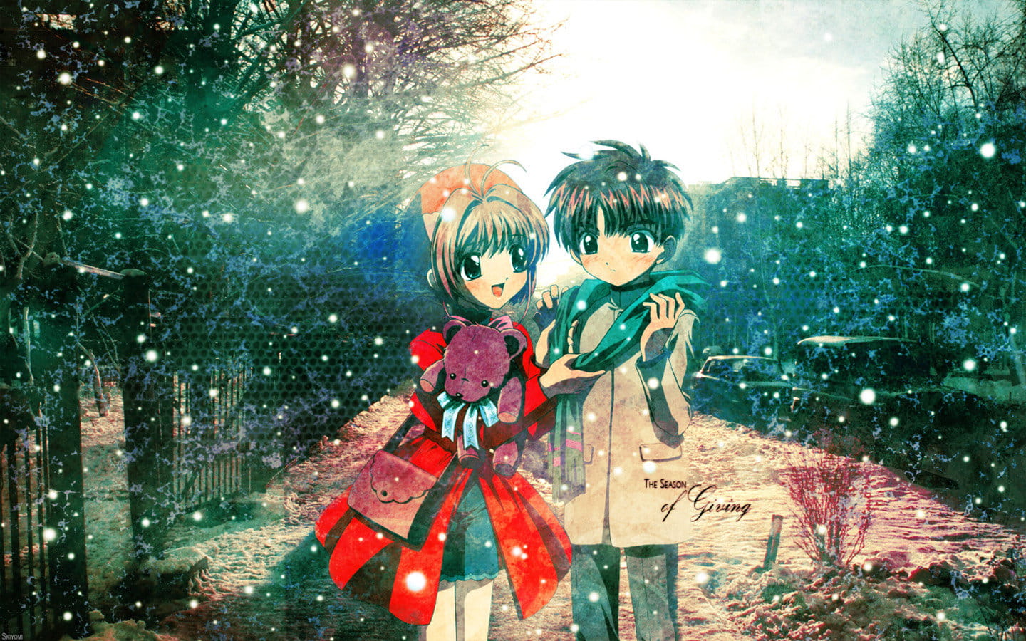 初代萌王百变小樱魔术卡木之本樱电脑壁纸(1)