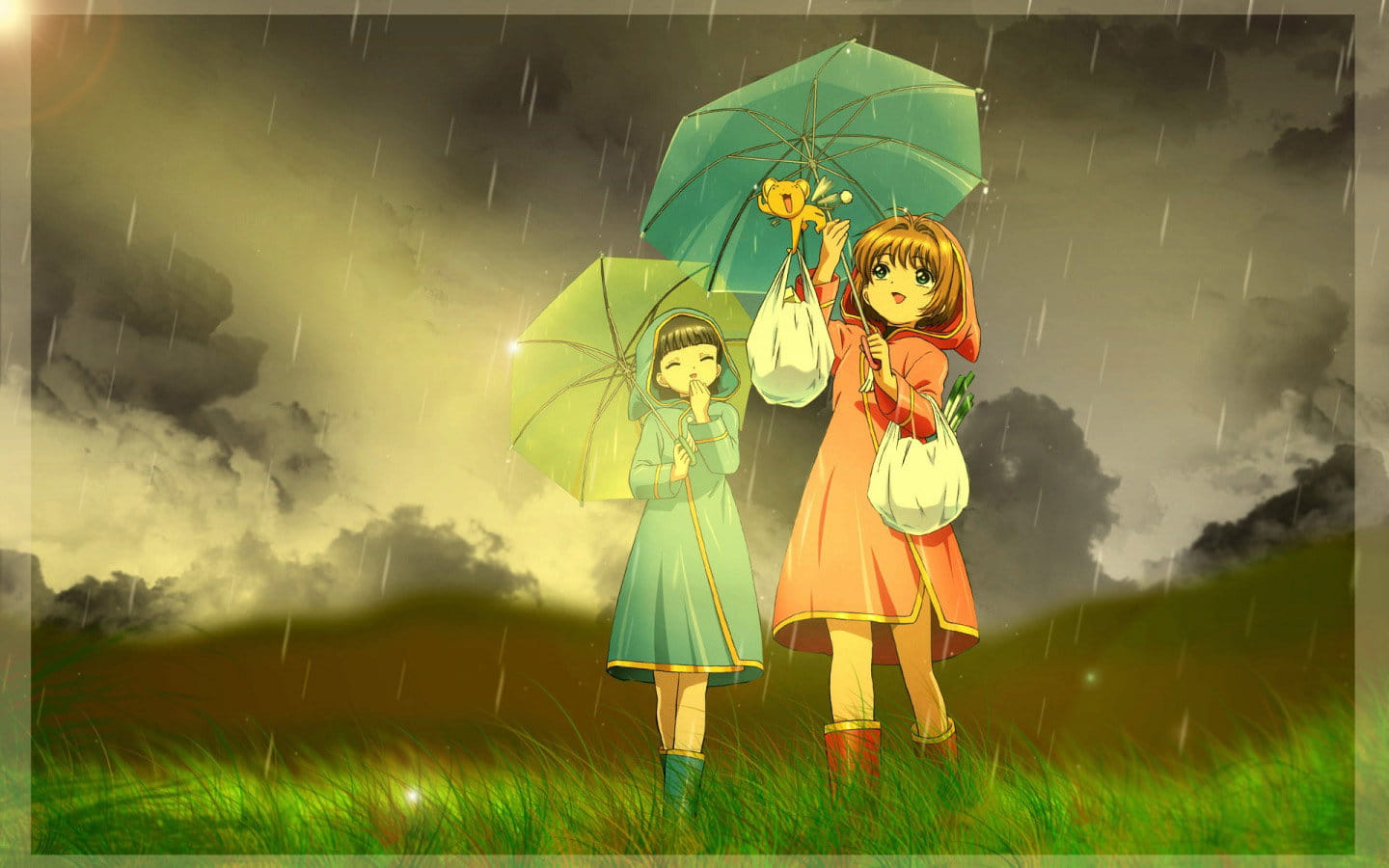 初代萌王百变小樱魔术卡木之本樱电脑壁纸(1)