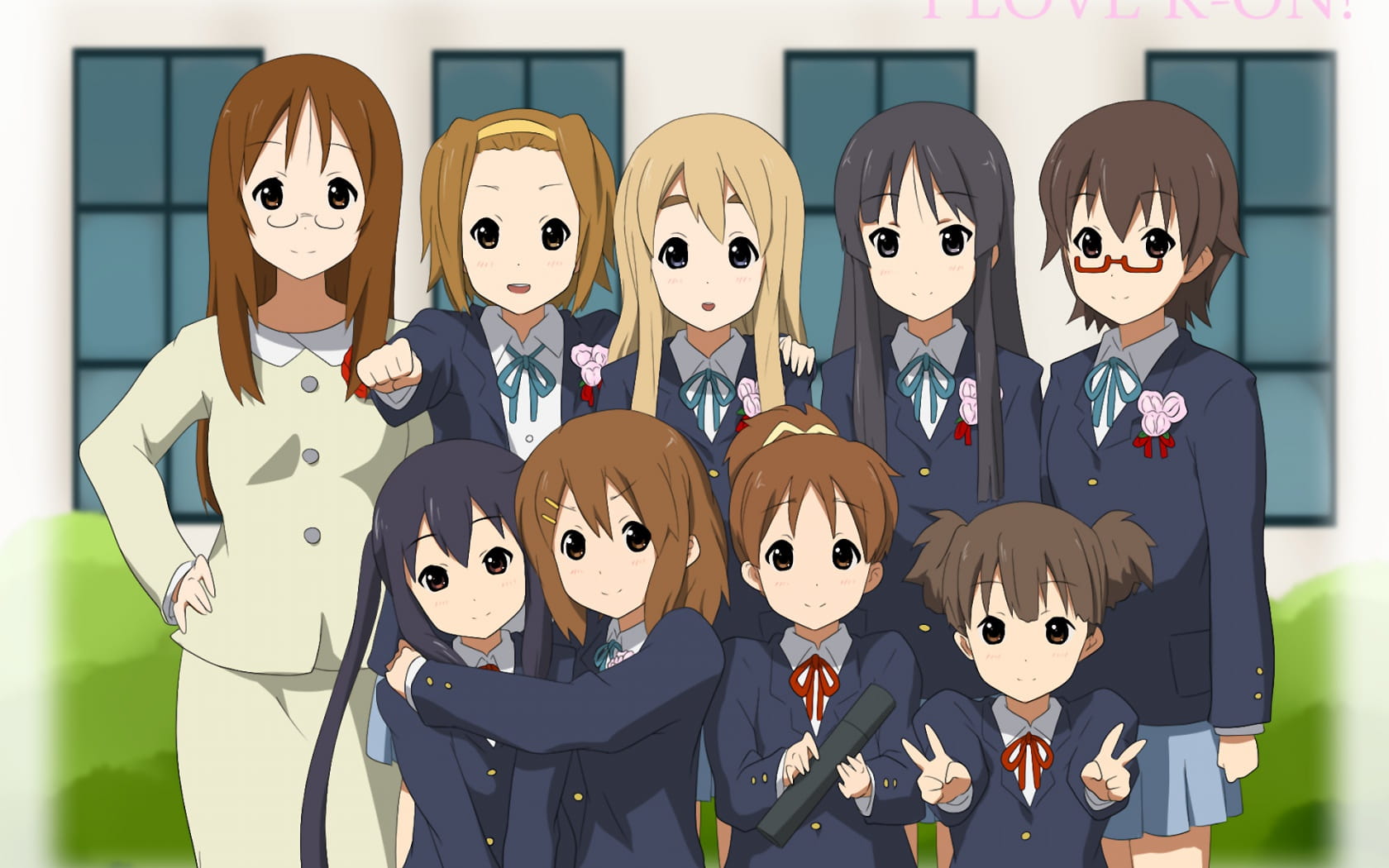 追求音乐的少女们 轻音少女电脑壁纸(1)