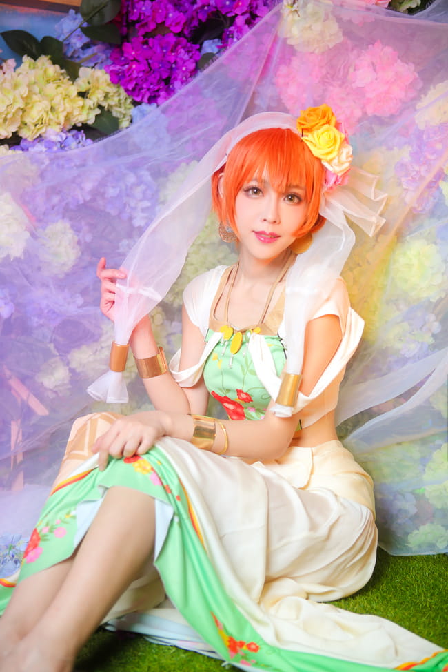 lovelive！ 星空凛 舞娘未觉醒cosplay(1)