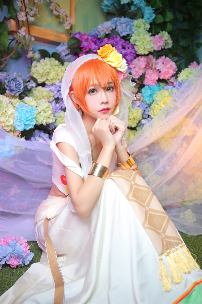 lovelive！ 星空凛 舞娘未觉醒cosplay(1)