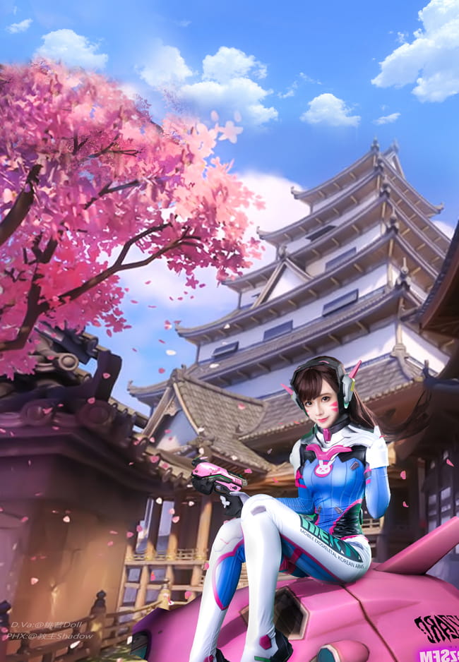 玩游戏就是要赢 DAV超还原cosplay(1)