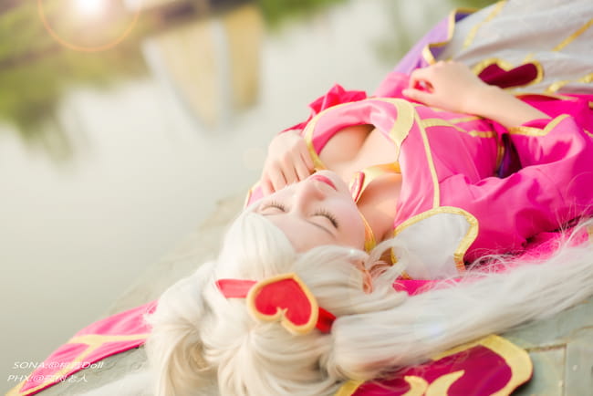 甜心宝贝 娑娜  琴瑟仙女 Sona 情人节ver(1)